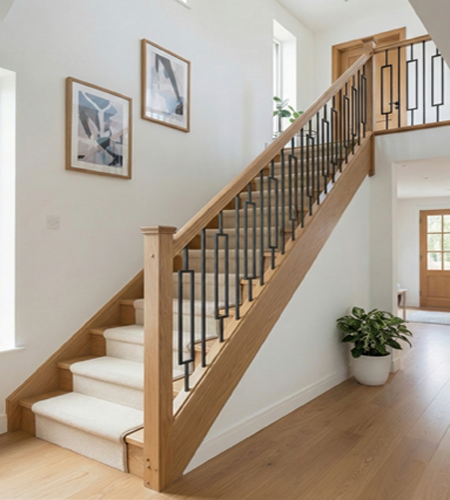 Black Iron Balustrade